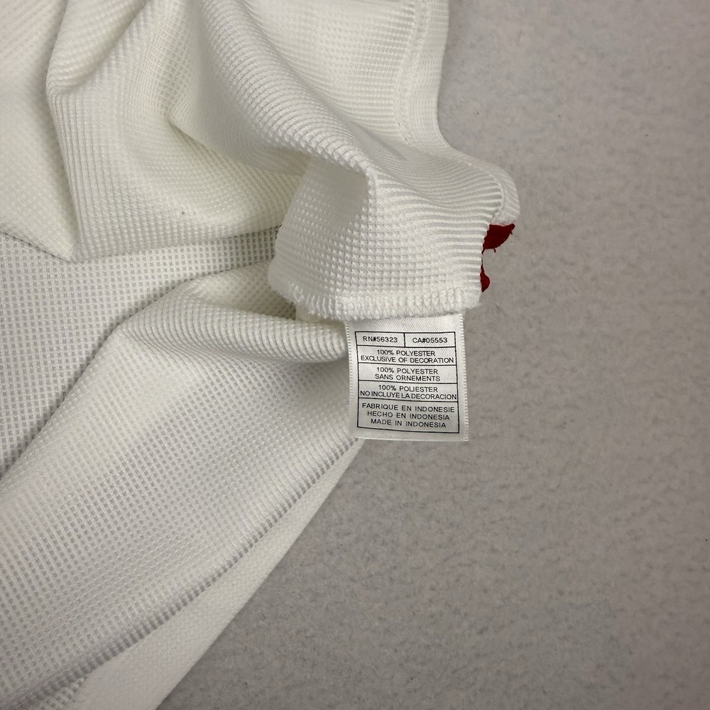 Nike Illinois State Redbirds Polo Shirt Mens Large White Dri Fit Team Golf - Picture 7 of 8